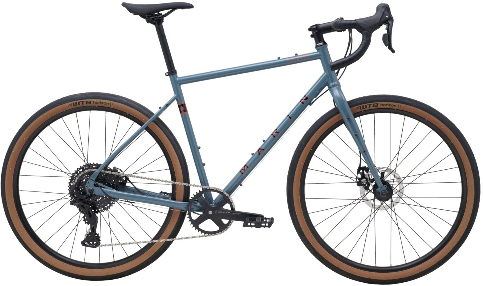 Marin 2025 Nicasio+ Adventure Road Bike 54cm Grey - Cycles UK