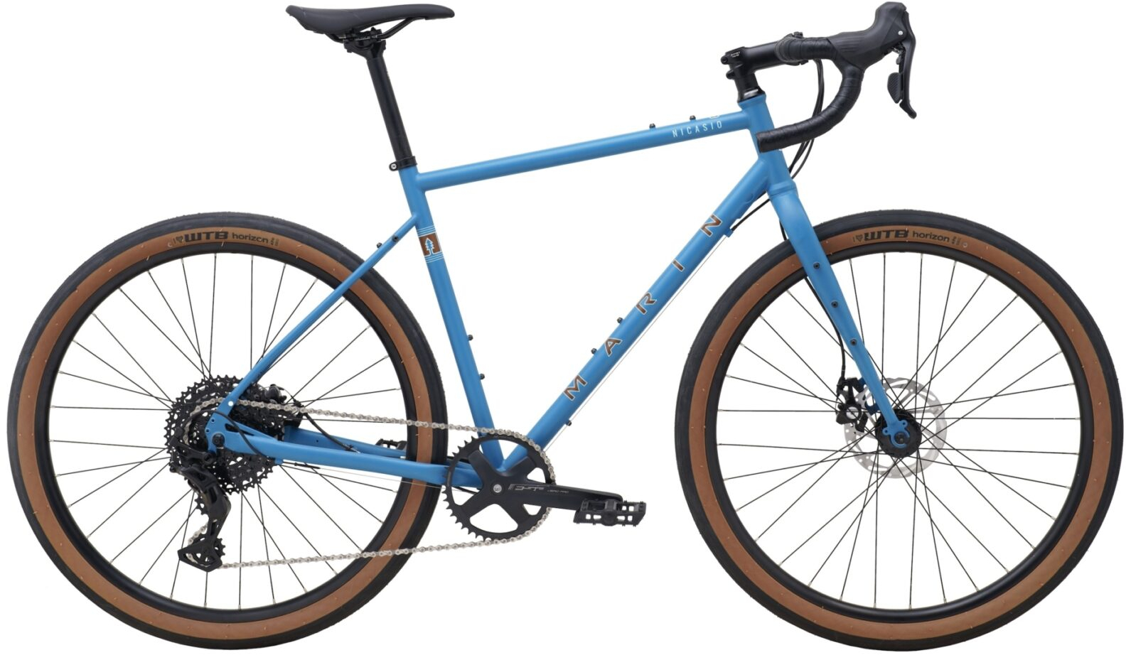 Marin 2025 Nicasio+ Adventure Road Bike 60cm Teal - Cycles UK