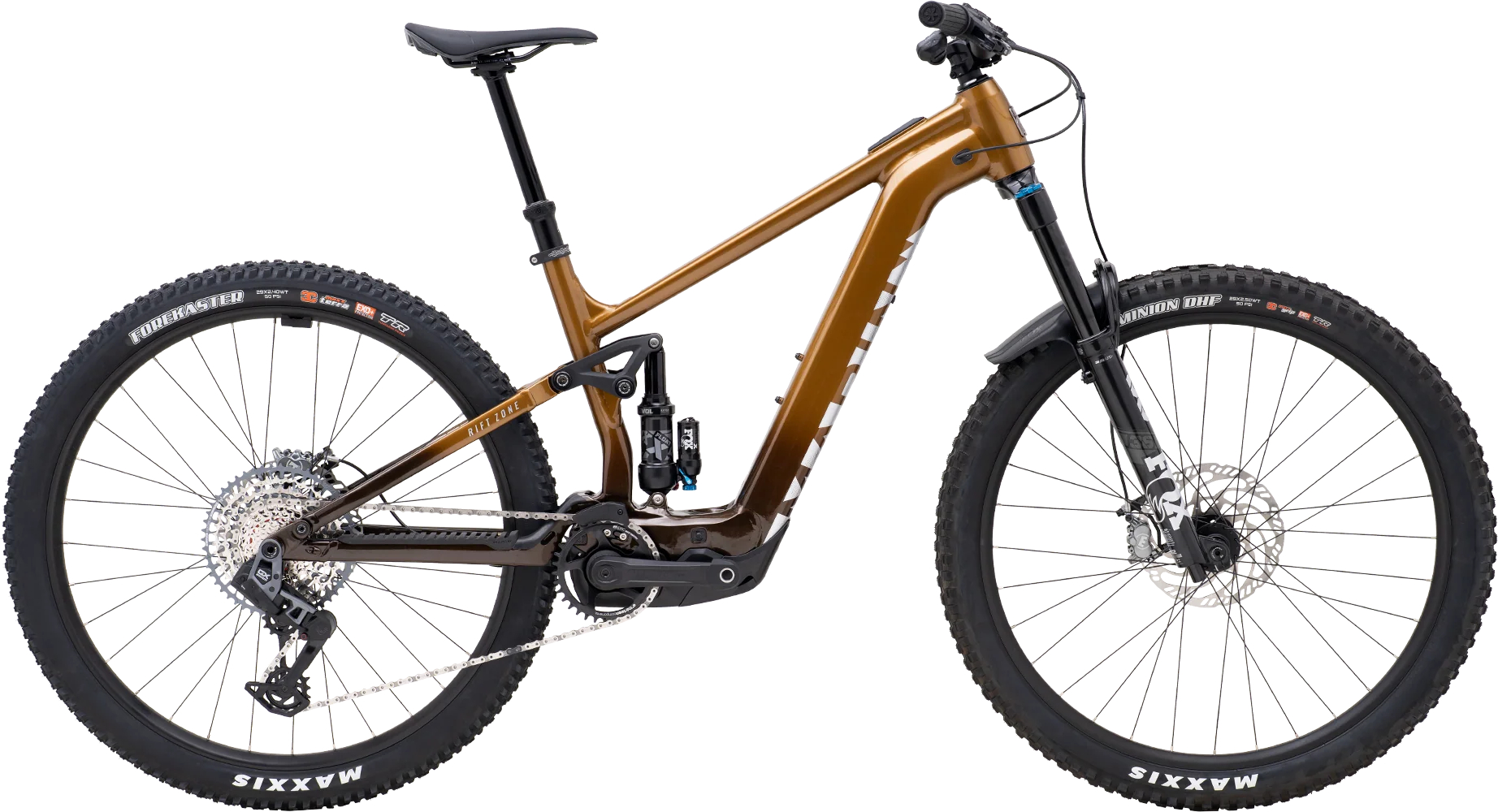 Marin 2026 Rift Zone EL XR Full Suspension Electric Mountain Bike Medium Tan/Brown - Cycles UK
