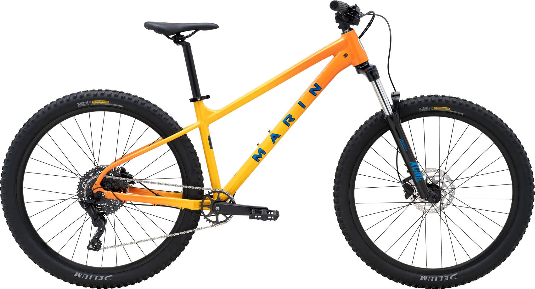 MARIN 2026 San Quentin 1 Hardtail Mountain Bike 29 Wheel - Extra Large Frame YELLOW FADE - Cycles UK