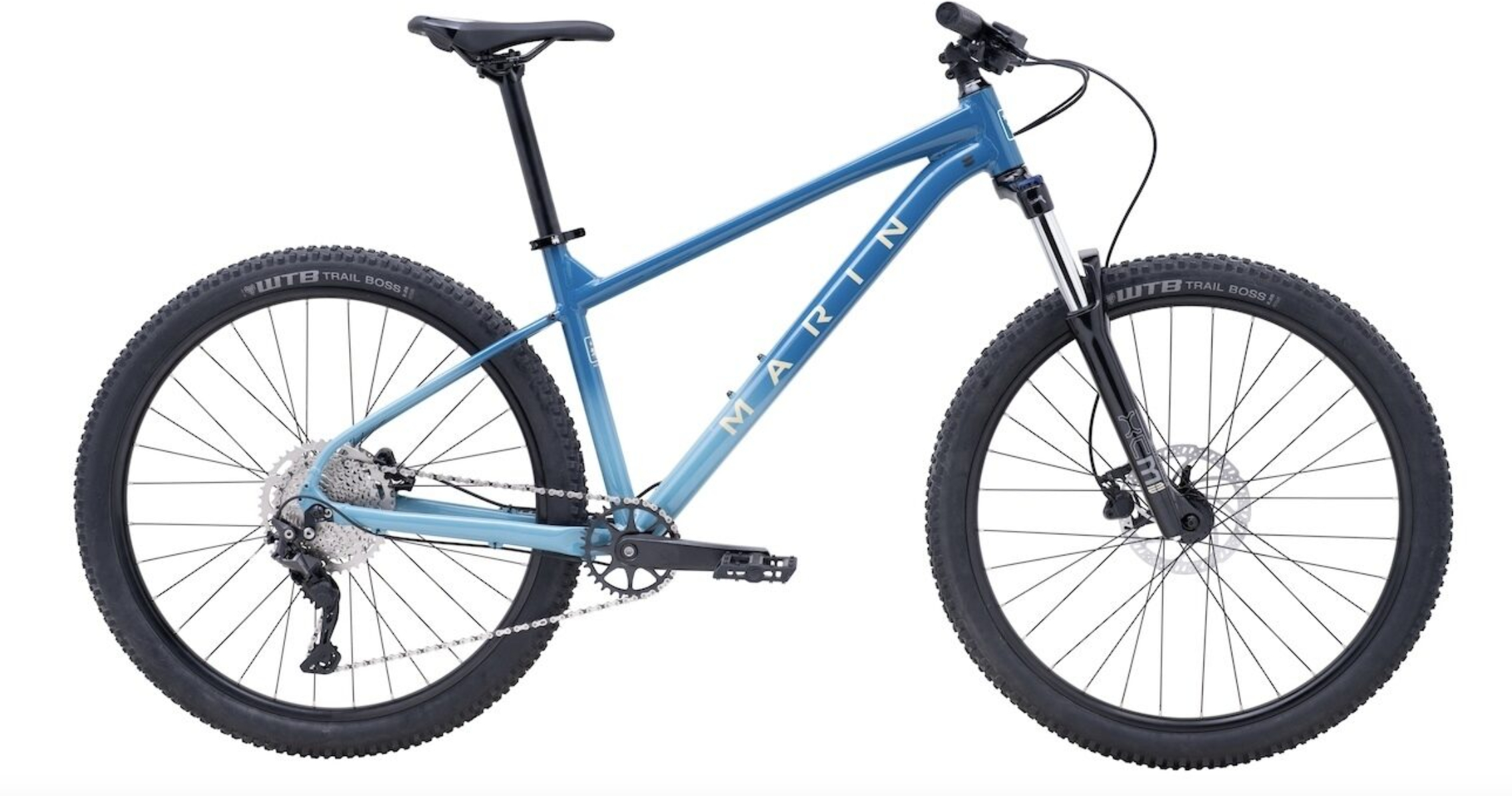 Marin 2025 Bobcat Trail 4 Hardtail Mountain Bike Large Frame - 29 Wheels BLUE - Cycles UK