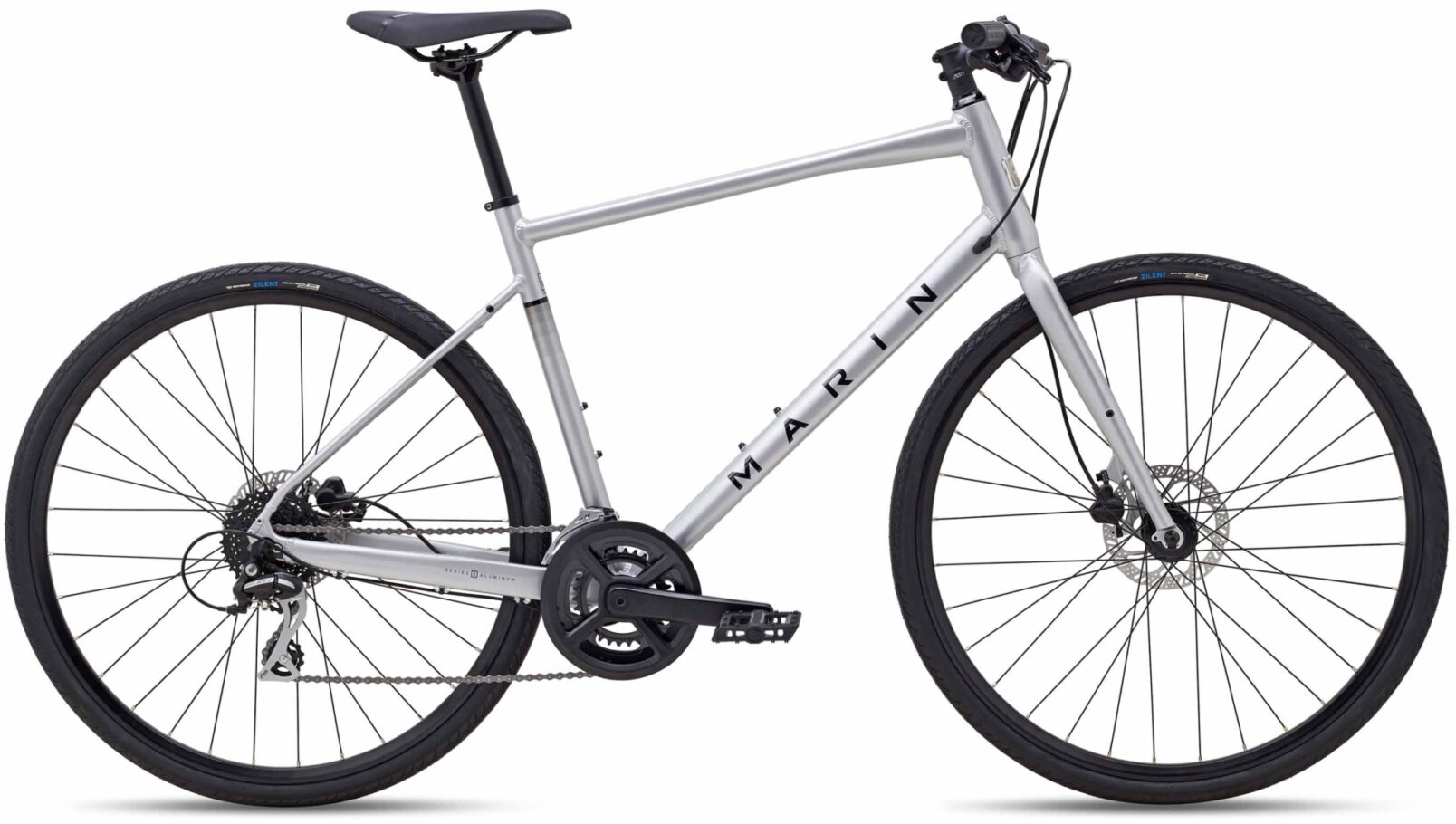 Marin 2025 Fairfax 2 Hybrid Bike S Silver - Cycles UK