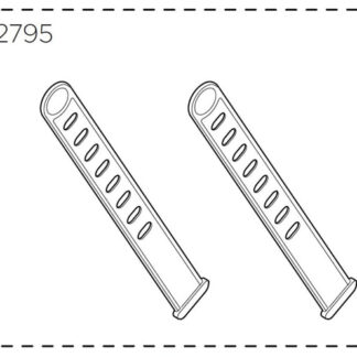 Thule Yepp Foot Straps Pair ONE SIZE Black - Cycles UK